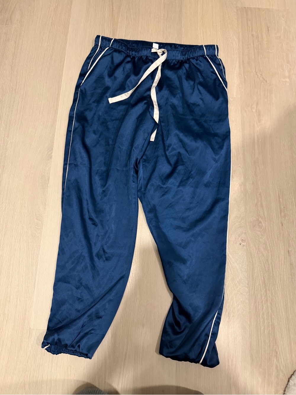 TARGET stars above Navy Jogger Pants with White Trim